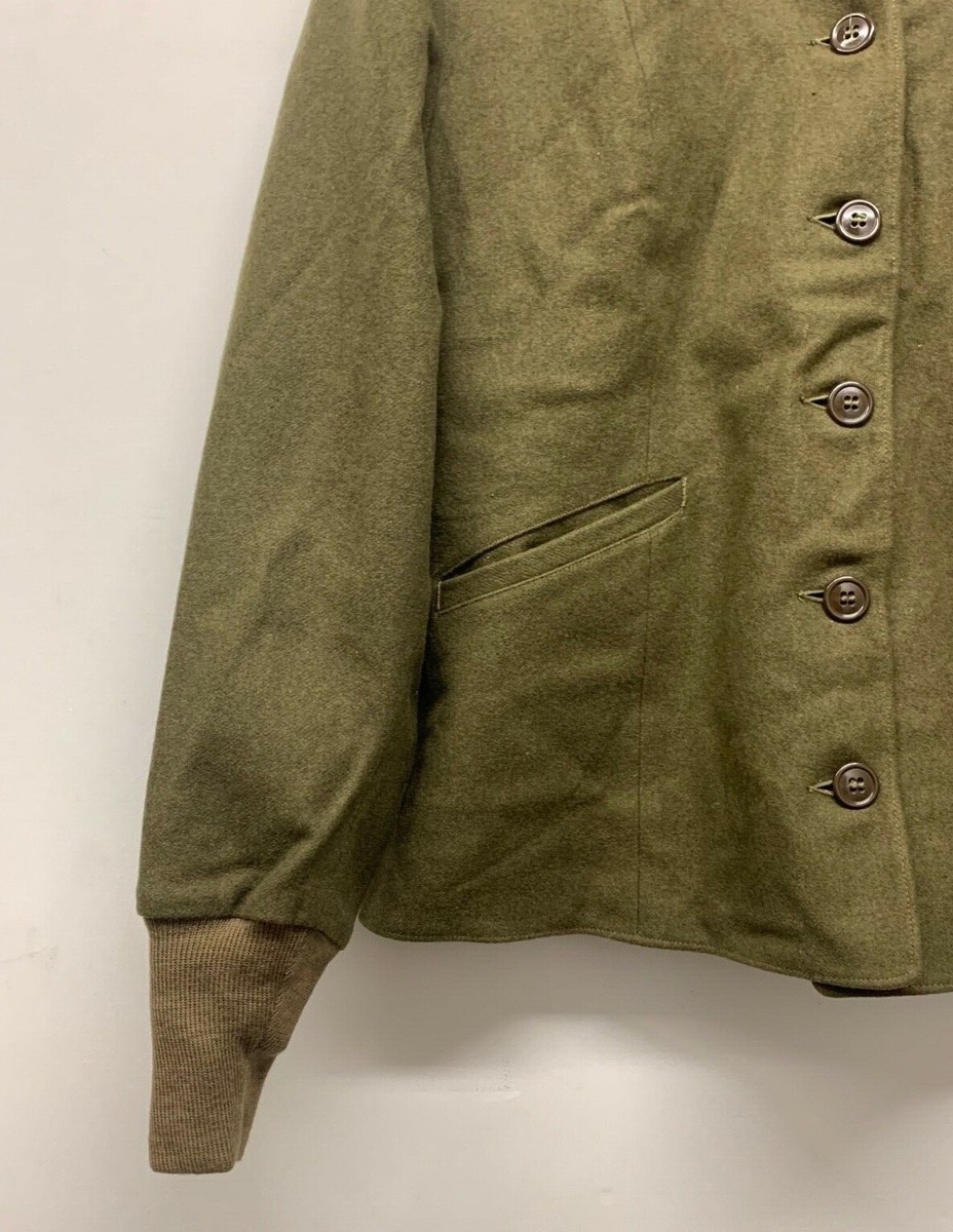 NOS US ARMY WWII M-1943 Field Liner Jacket, Dated 1945, Size 18R