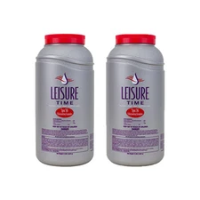 Leisure Time E5 Spa 56 Chlorinating Granules for Spas and Hot Tubs 2 Pack 5lb