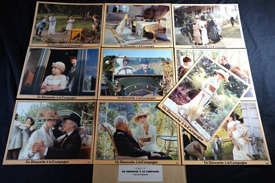 A SUNDAY IN THE COUNTRYSIDE tavernier azema game 10 photos cinema prestige 40x30cm