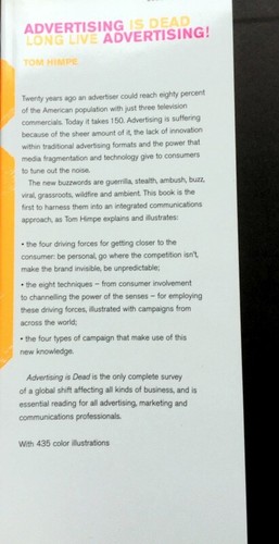 Long Live Advertising by Tom Himpe, 1st 1st, HC, DJ, LIKE NEW Advertising - Picture 4 of 12