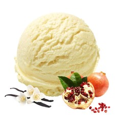 Vanille Granatapfel Eispulver SoftEis Speiseeis Pulver 333 g