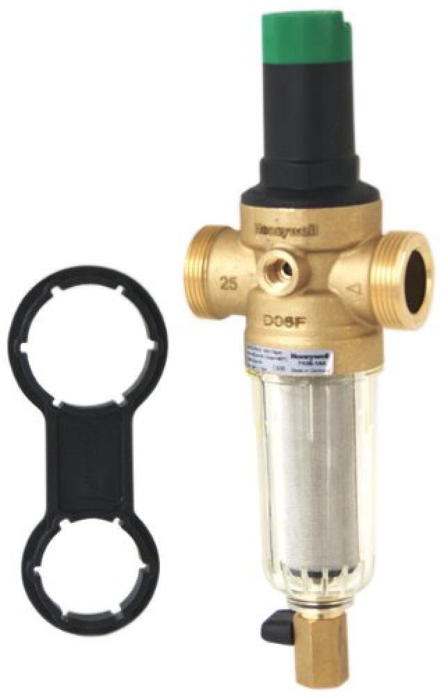 Honeywell FK06-1AA, Filtro combinato MiniPlus-FK lavabile, Ottone AA, 1" - NUOVO