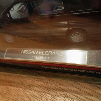 Hi-Story 1/43 Nissan Elgrand 1998X Diecast Model Van | eBay