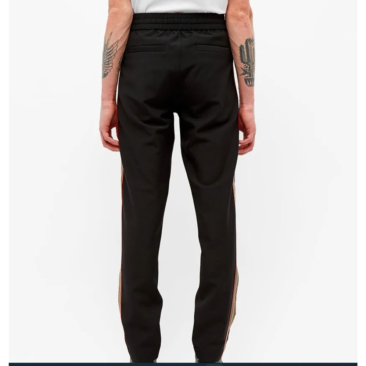 Man BURBERRY STRIPE TRACK PANTS BLACK Size 40 | eBay Man BURBERRY STRIPE TRACK PANTS BLACK Size 40 | eBay