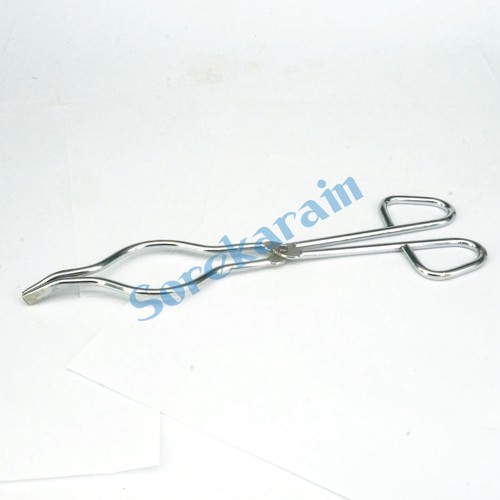 200-500mm Iron Chroming Crucible Tongs Bent Beaker Hold Melting Dish Holder - Picture 5 of 12