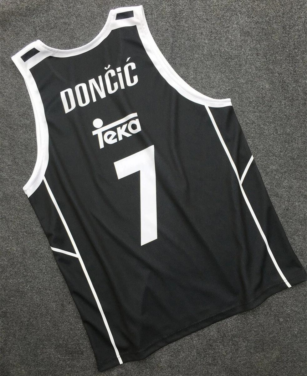 Luka Doncic 7 Real Madrid White Basketball Jersey - borizshopping