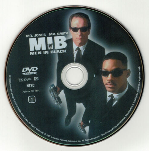 Men in Black (DVD disc) Will Smith, Tommy Lee Jones - Afbeelding 1 van 1