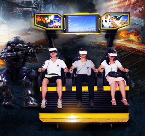 Virtual Reality Roller Coaster Simulator 3 Person 360 degree VR Game SEE VIDEO - Picture 2 of 12