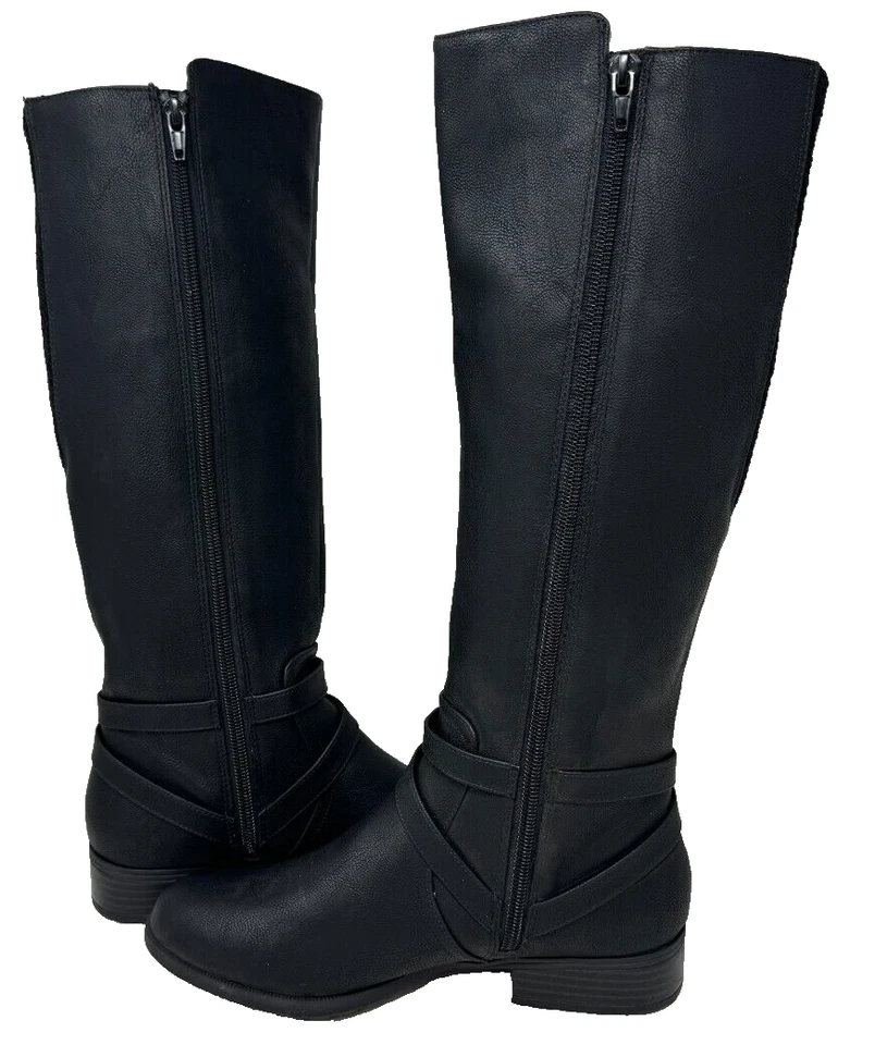 LifeStride Para Mujer XTrovert Cremallera Cómodas Moda Botas Negras Talla:6 101T Foto 3 de 4