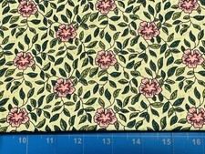 Tina SCRAP 9  x21  Easter Garden Spring Flower Floral Calico OOP Cotton Fabric