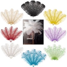 Small/Large Ostrich Feathers Plume Craft Trim Wedding Table Decoration Hair Clip