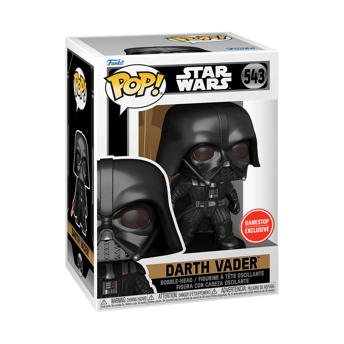 Funko Pop! Vinyl: Star Wars - Darth Vader - GameStop (Exclusive) #543