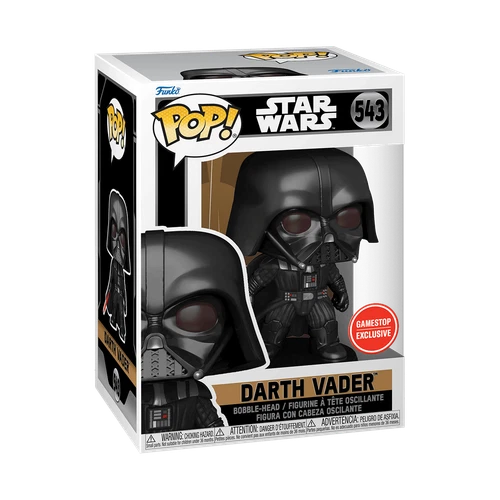 Funko Pop! Vinyl: Star Wars - Darth Vader - GameStop (Exclusive) #543
