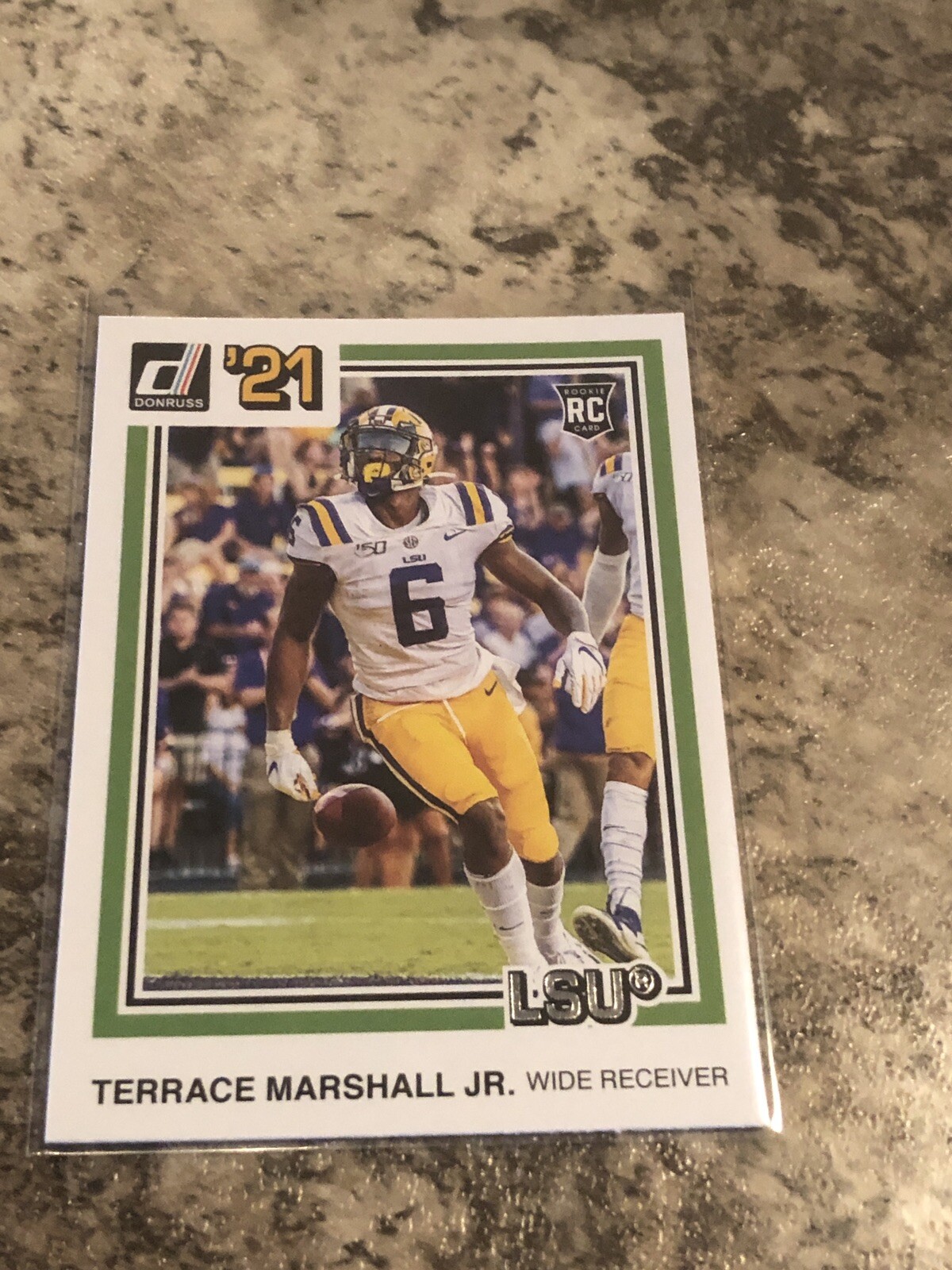2021 Chronicles Donruss Terrace Marshall Jr LSU #44 B19