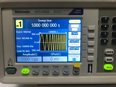 Tektronix AFG1022 Arbitrary/Function Generator, 25MHz, 125MS/s | eBay