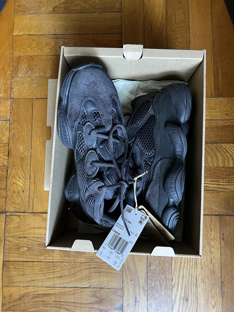 Size 5 - adidas Yeezy 500 Low Utility Black, Preowned | eBay display picture 1