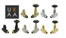 Jaguar Straight Radiator Valves - Old Antique Design - Thermostatic