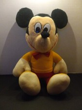 RARE 1984 19  Talking Mickey Mouse Pull Plush