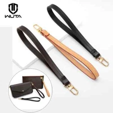 Vachetta Leather Purse Wristlet Strap for POCHETTE TO-GO Accessoires Mini Pouch