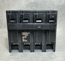 NEW Square D Homeline HOM2150 Plug-On Circuit Breaker 2-Pole, 150A *CHIPPED* C