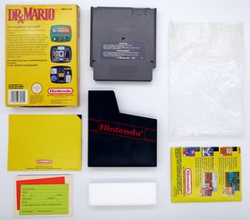 Dr Mario | Nintendo Entertainment System NES | completo di scatola originale boxed CIB