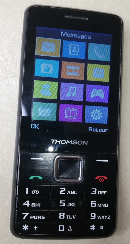 Téléphone mobile thomson tlink28 mobile Bouygue, SIM + microSD - Photo 2/4