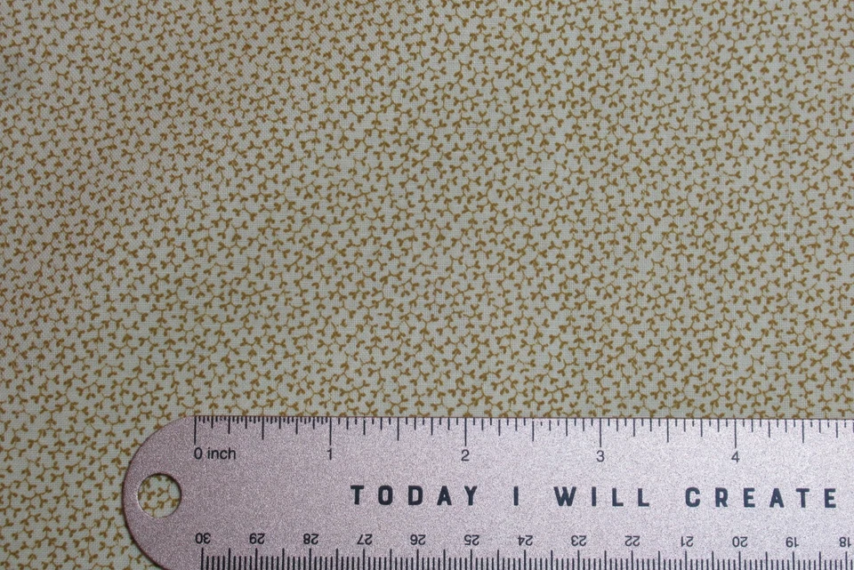 Tela MARCUS BROTHERS 100% Algodón SÓLIDOS ESTAMPADOS YARDAS Marrón y Ruse sobre Amarillo Foto 2 de 4