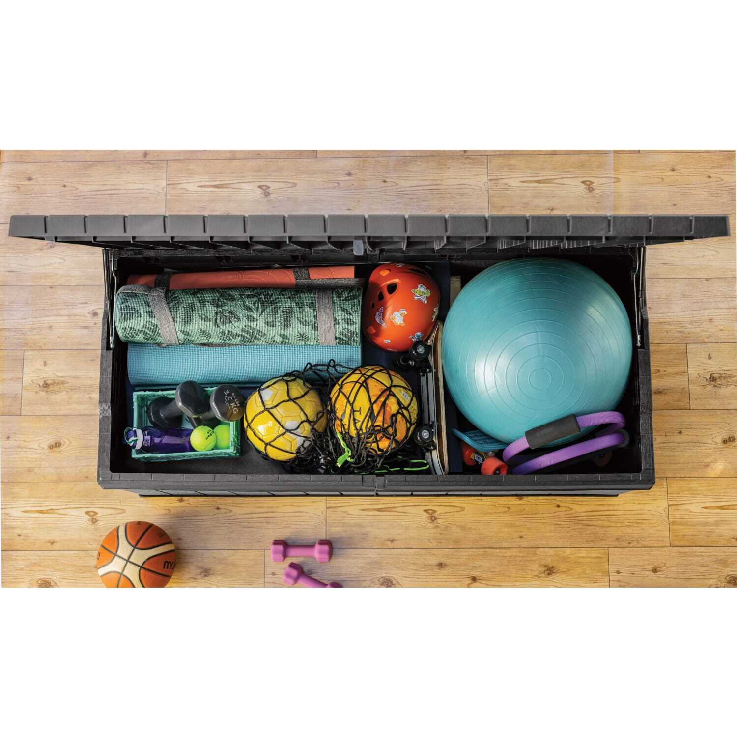 Keter Darwin All Weather Ultra Strong Outdoor Garden Storage Box 380L