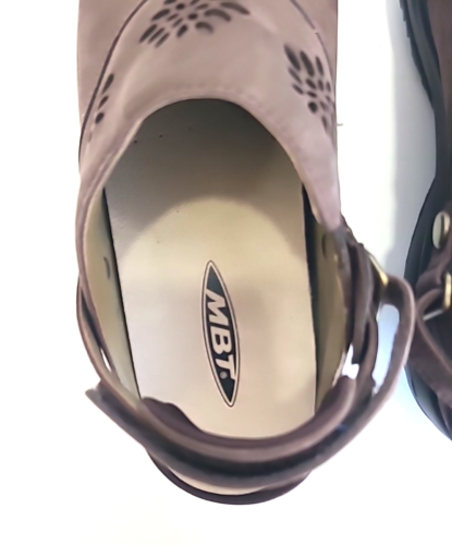 MBT Kipimo Zuecos Marrón Gamuza Mules Mujer Talla 9 Zapatos para Aliviar el Dolor - Imagen 5 de 11