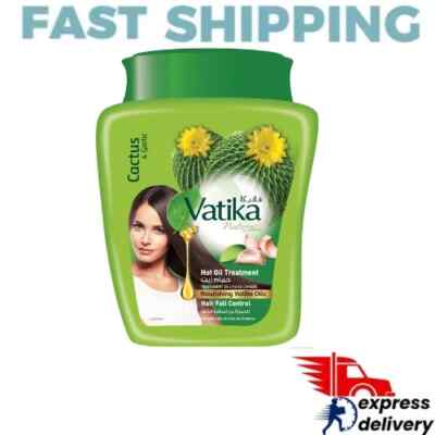 Vatika Naturals Hair Fall Hot Oil Treatment Hair Mask Cactus & Garlic 500 g