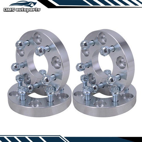 Full Set 1" 5x127 to 5x114.3 Wheel Adapters 12x1.5 Studs 25mm Thick 5x5 to 5x4.5 - Foto 2 di 14