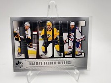 2023-24 SP Authentic Hockey #E-9 Mattias Ekholm Evolve