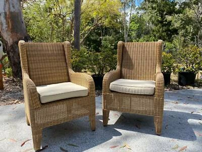 2 X Outdoor Basket Weave Chairs With Cushions Dining Furniture Gumtree Australia Brisbane North West Bardon 1258312792 - Outdoor Wicker Furniture Brisbane Gumtree 2 X Outdoor Basket Weave Chairs With Cushions Dining Furniture Gumtree Australia Brisbane North West Bardon 1258312792 - Outdoor Wicker Furniture Brisbane Gumtree