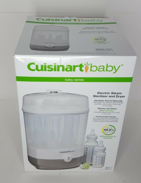 cuisinart baby electric steam sterilizer and dryer