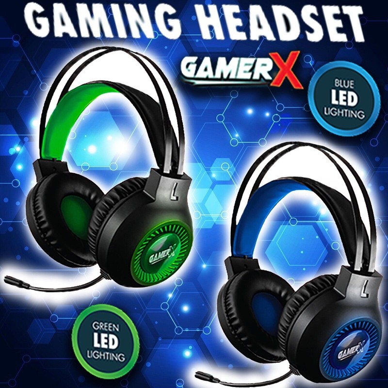 🔥Gaming Headset With Mic RGB Backlit for Xbox One, PS4, Nintendo Switch & PC Ma