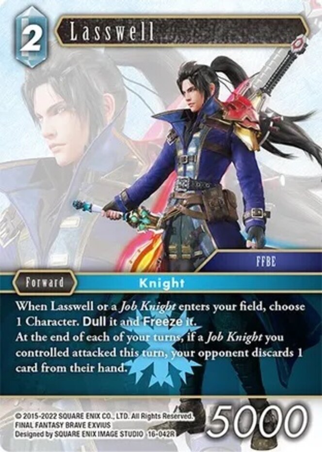 Near Mint FFTCG Lasswell - 16-042R Emissaries of Light Final