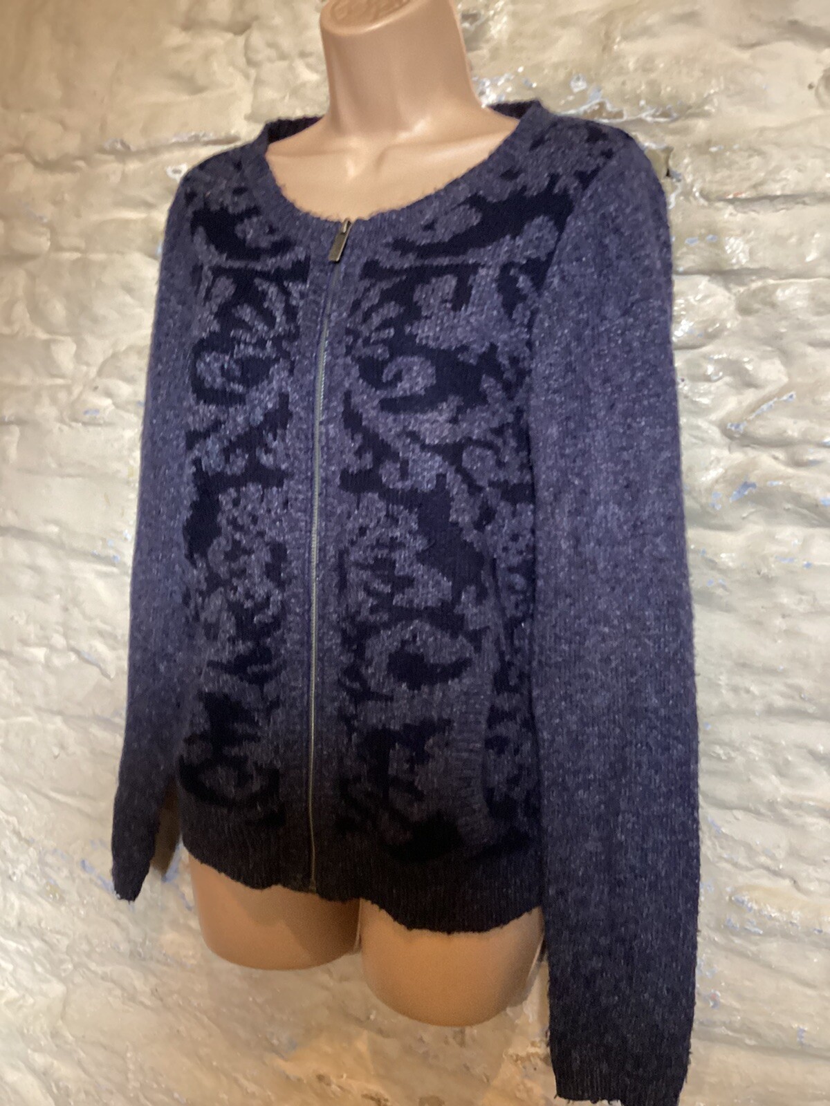 Fat Face Zipped Cardigan size 8 eBay