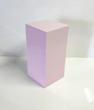 42" High Baby Pink Display Pedestal Stand Riser Column Pillar - Shower Parties