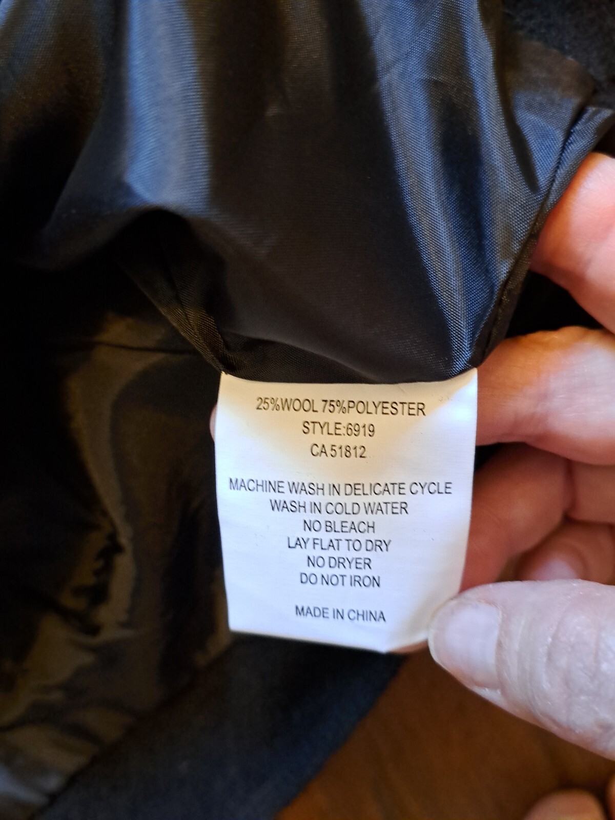 NWT Vtg AMERI MODE Black PNW-theme Jacket XL (FIT… - image 7