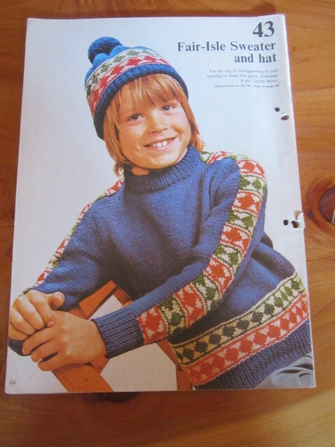 KNITTING PATTERN BOOK COLES KNITTING & CROCHET GREAT **** MUST SEE - Image 2 of 2