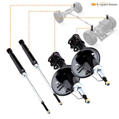 Aazon.co: OREDY Coplete Front Ready Struts for 98-03 Toyota Sienna