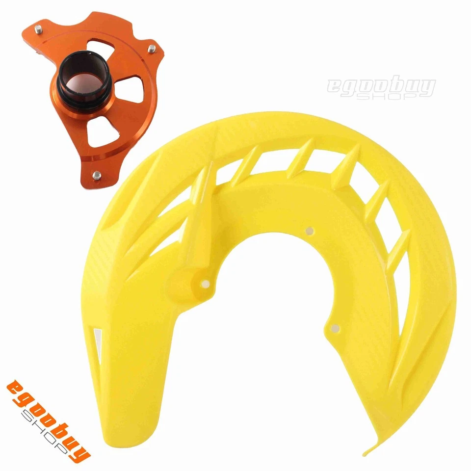 Cubierta de protección de disco delantero Dirt Bike X-Brake amarilla para TE TC/FC TE FE/FS/FX SX Foto 4 de 4