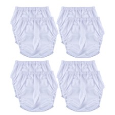 8Pcs Adult Washable Incontinence Underwear Diaper Pants Reusable Leak-proof TPU