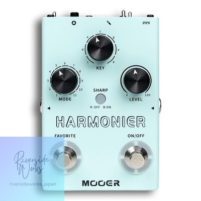 Mooer MVP2 Harmonier Pitch Shift Reverb Vocal Effect Pedal