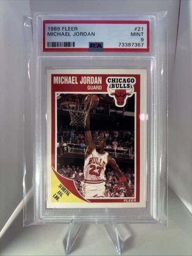 1989-90 Fleer - Michael Jordan #21 (PSA 9)