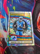 2025 Panini Donruss - Action All-Pros Amon-Ra St. Brown #AAP-AST