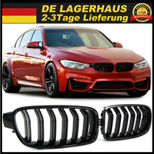KÜHLERGRILL DOPPELSTEG NIEREN GRILL PASSEND Für BMW 3er F30 F31 GLÄZEND SPORT DE