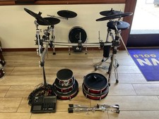 *LOCAL ONLY* Alesis Drum-Strike Kit Electronic Glitter Red (D52135653)