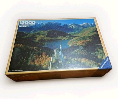 Ravensburger 12000pc Jigsaw Puzzle Royal Castles Neuschwanstein 240x168cm RARE