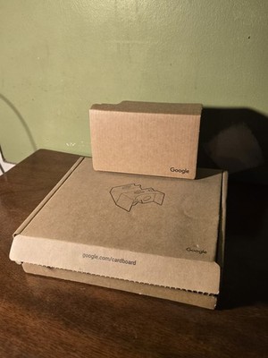 Google Cardboard: 3D VR Virtual Reality Headset Games Glasses OG IN BOX!